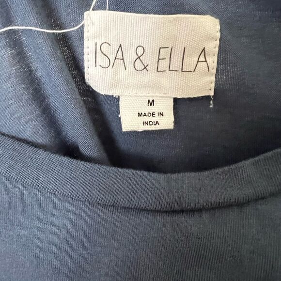 Isa & Ella Women's Cropped Long Sleeve Top size M - Picture 4 of 4